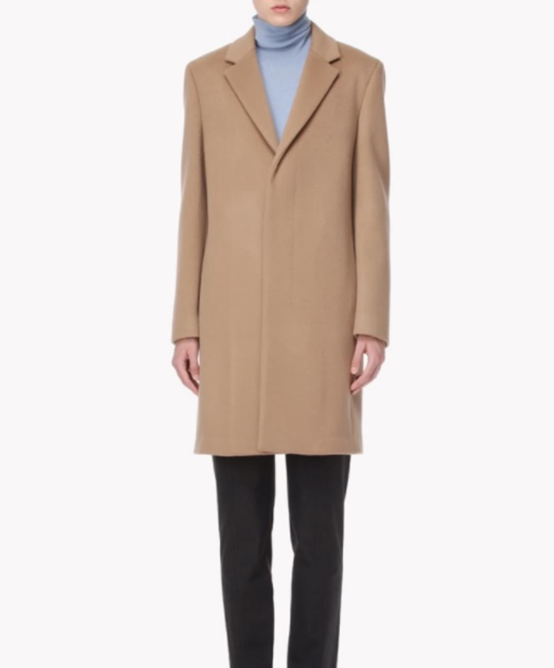 타임옴므 베이지 캐시미어 코트 100사이즈 상품이미지8