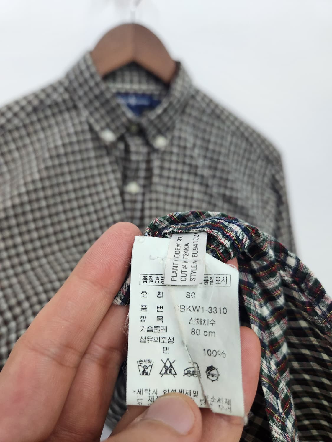 폴로 랄프로렌 브라운 플란넬 셔츠 상품이미지6