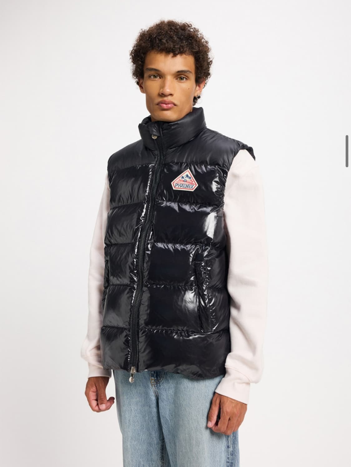 [L] Pyrenex John 패딩 베스트 블랙 상품이미지1