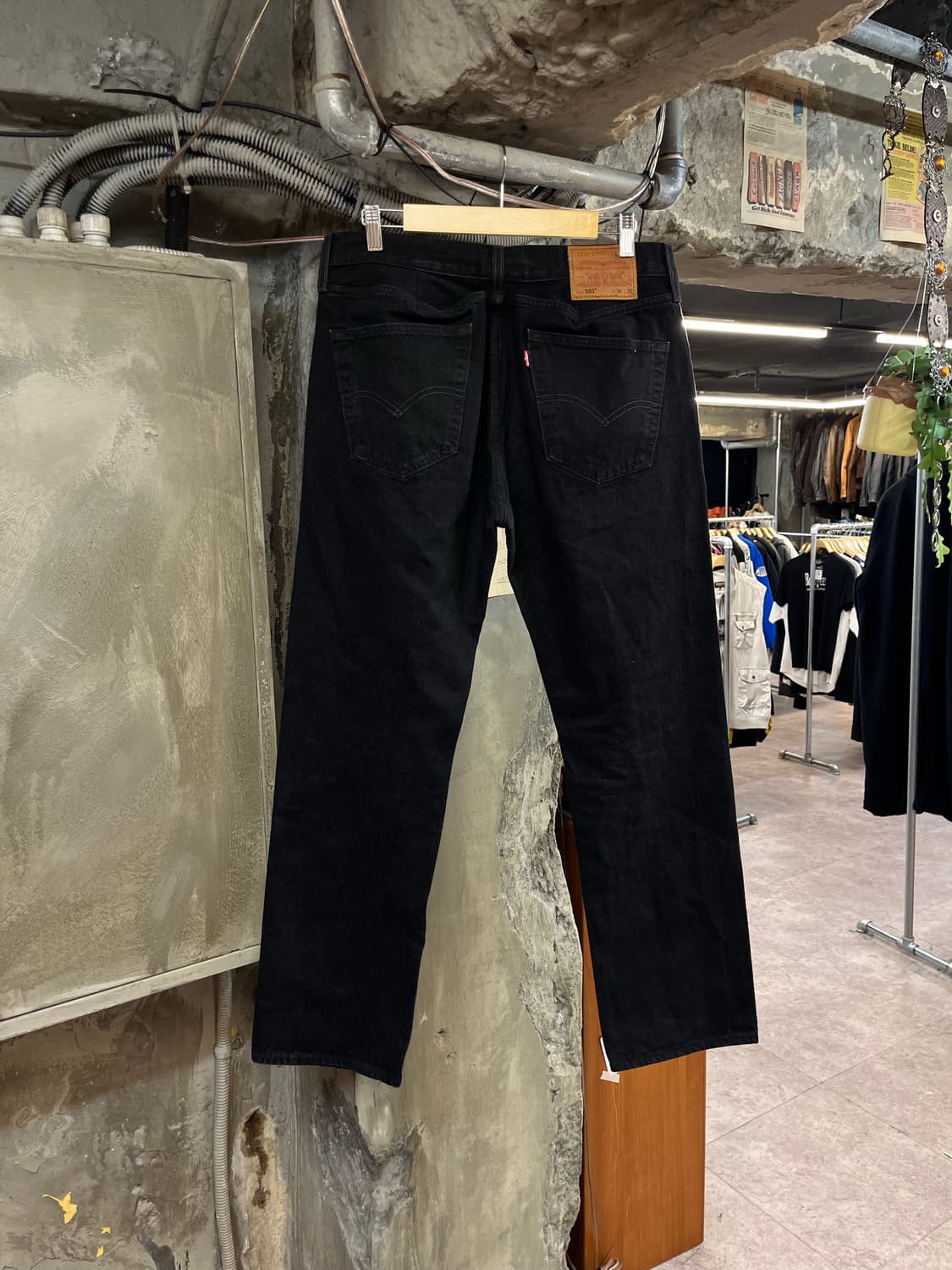 리바이스 501 흑청 W34 L30  #csz1778 상품이미지2
