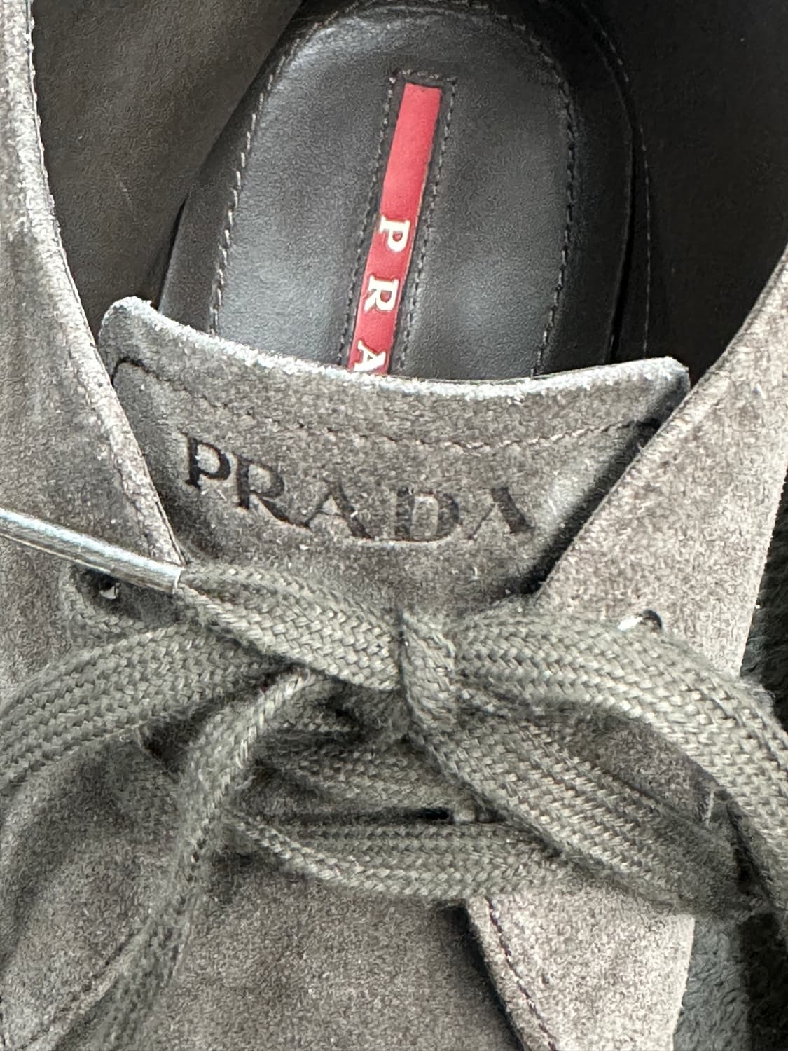 Prada Suede Chukka Shoes EU9 상품이미지6