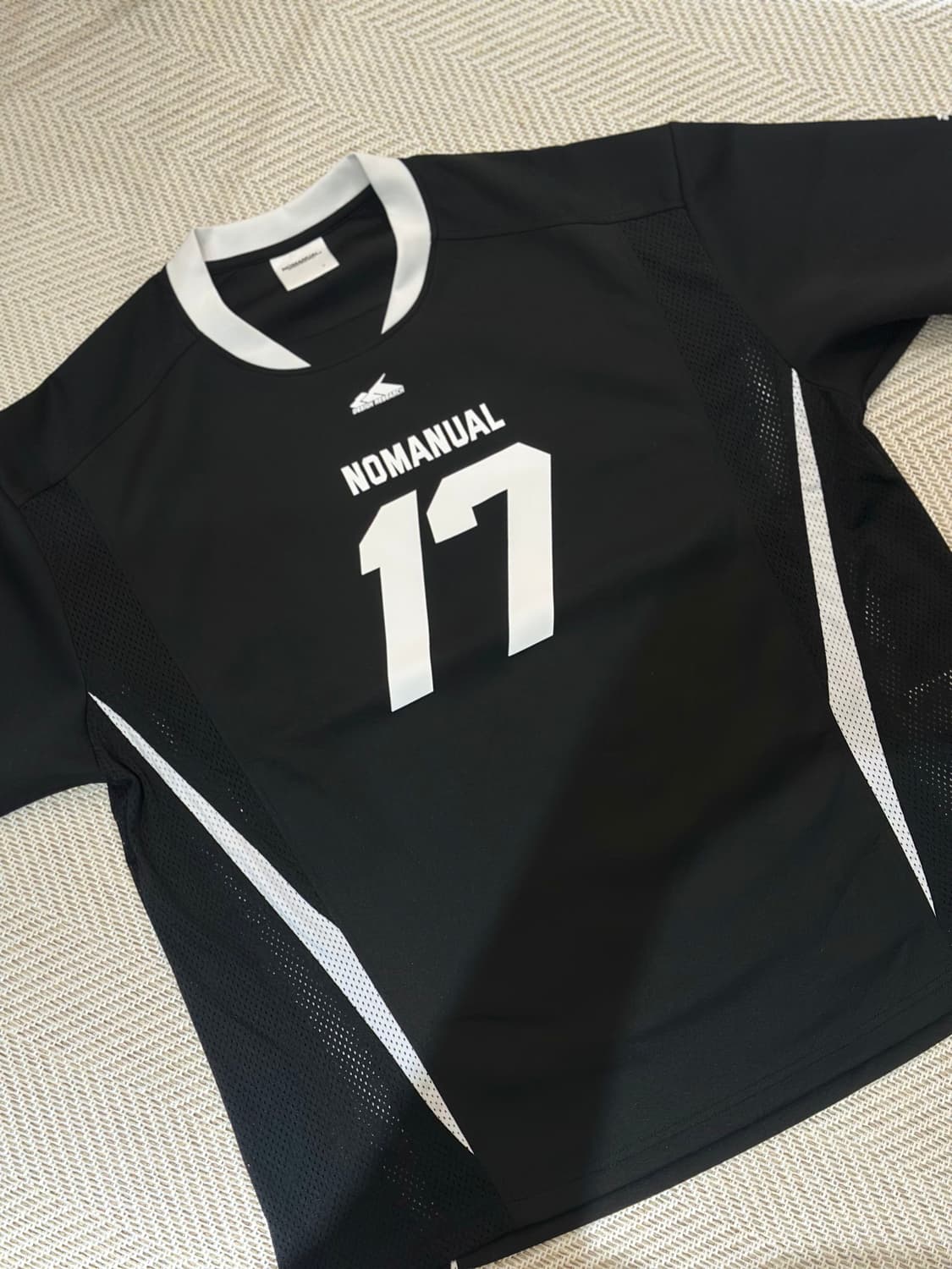 노매뉴얼 MESH BLOCK FOOTBALL 상품이미지1