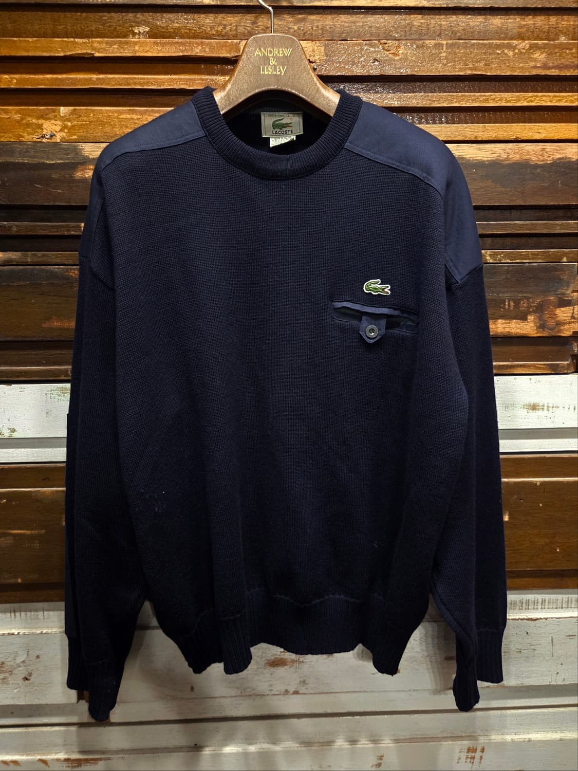 80'S 프랑스 메이드 라코스테 상품이미지1