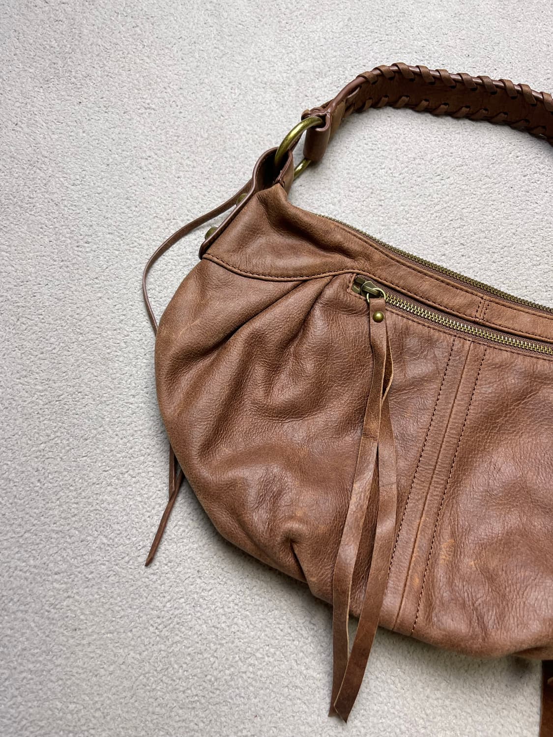 LUCKY BRAND 빈티지 양가죽 가방- 숄더백 상품이미지8