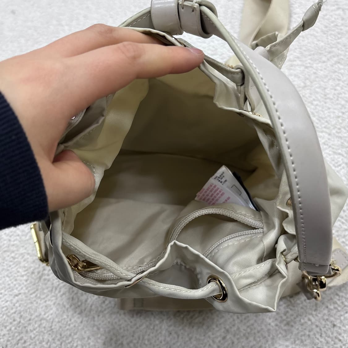 F 다이나핏 리나일론 버킷 백 0406E 상품이미지3