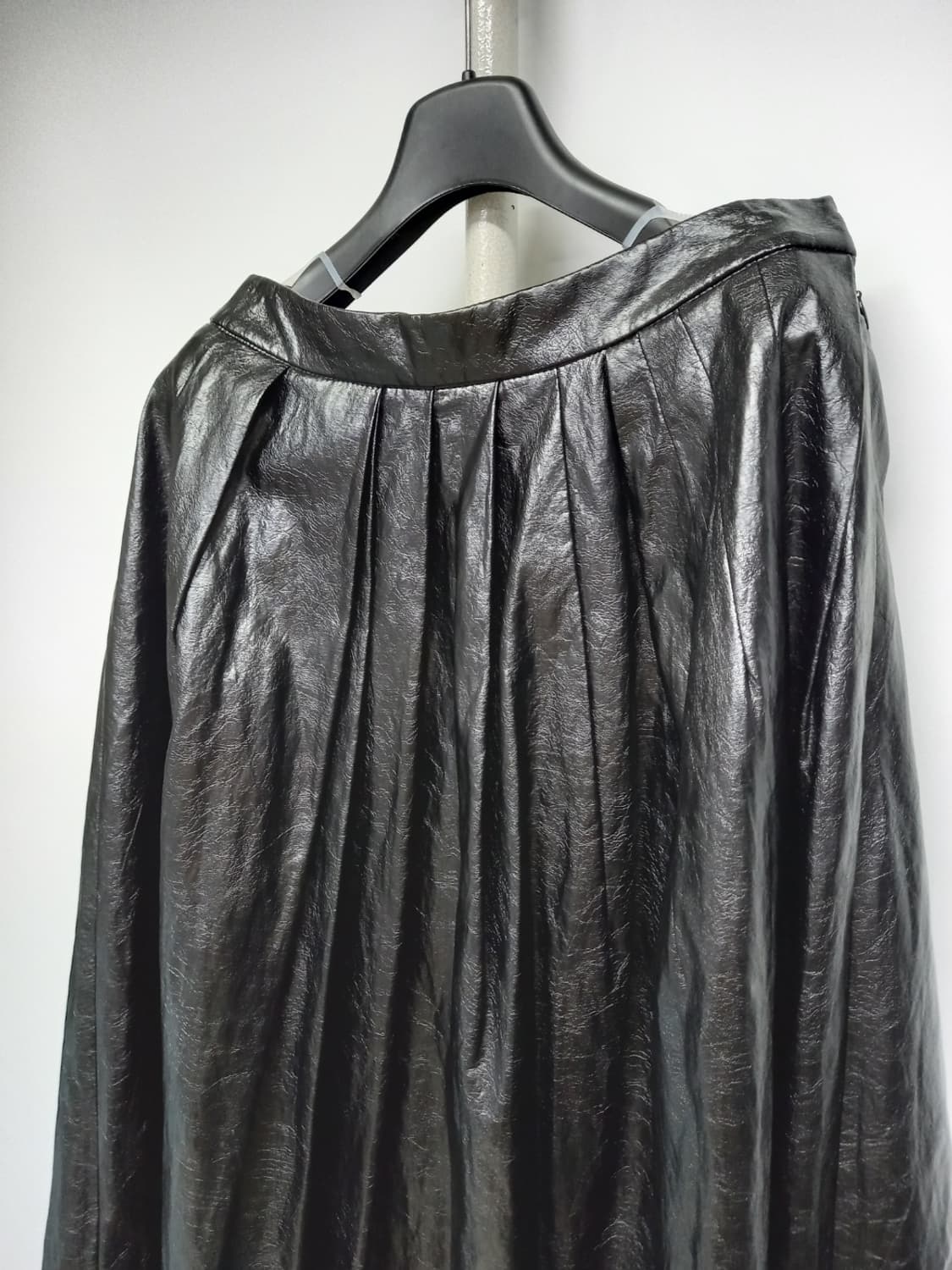 새 ORR 오르 춘추동 레더 플리츠 롱 스커트 66 상품이미지6