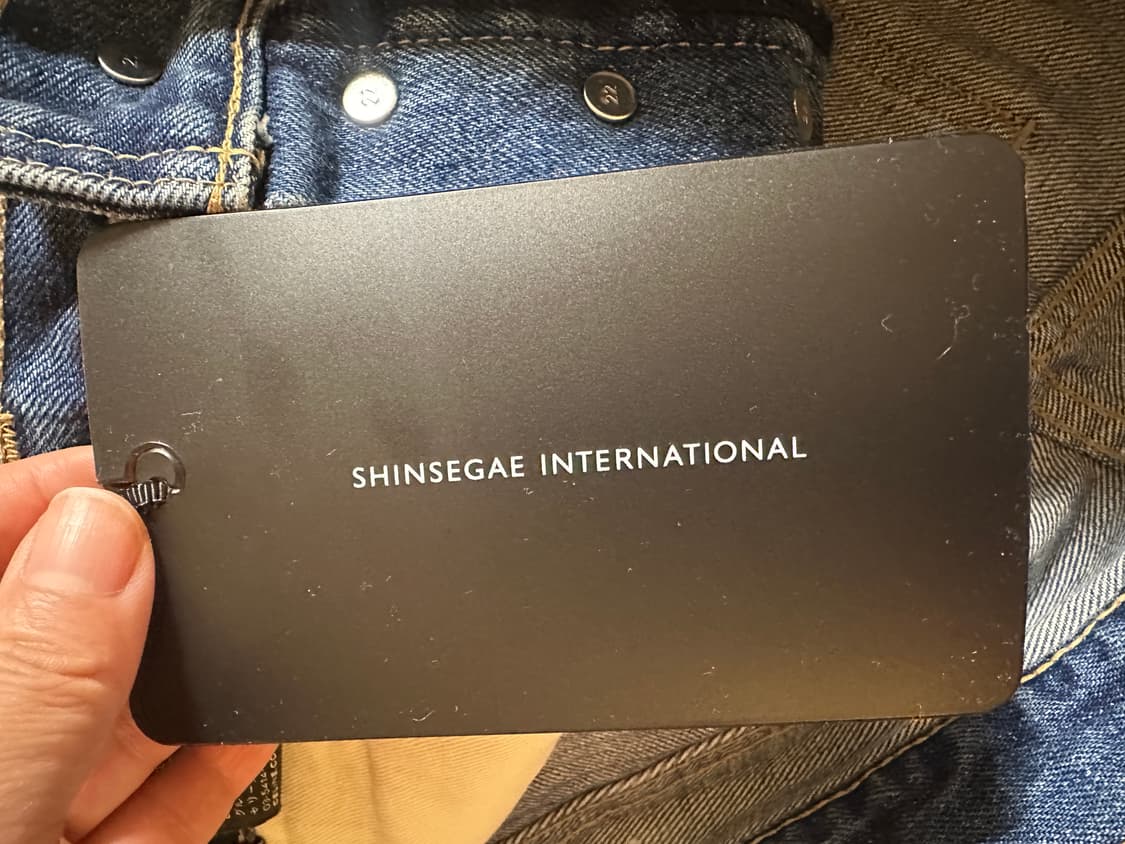 (새상품) 셀린느 유니온 워시드 데님 숏팬츠 (29) 상품이미지7