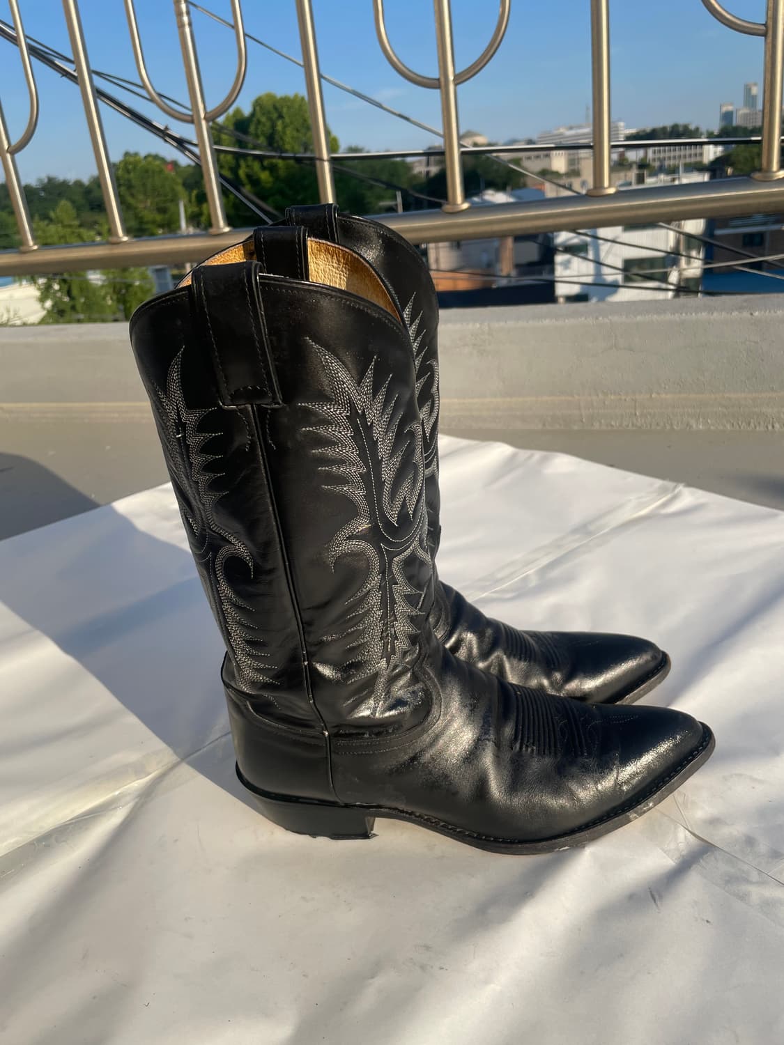00's OG 토니라마 CowBoy Boots  10.5EE 상품이미지5
