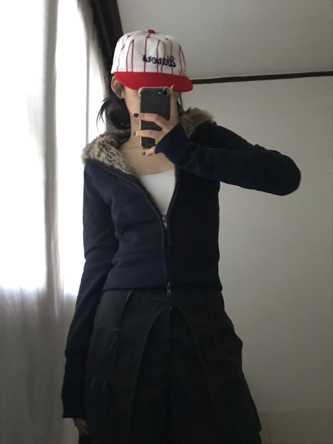 아베크롬비 네이비 투웨이 울프죠 후드집업 상품이미지6