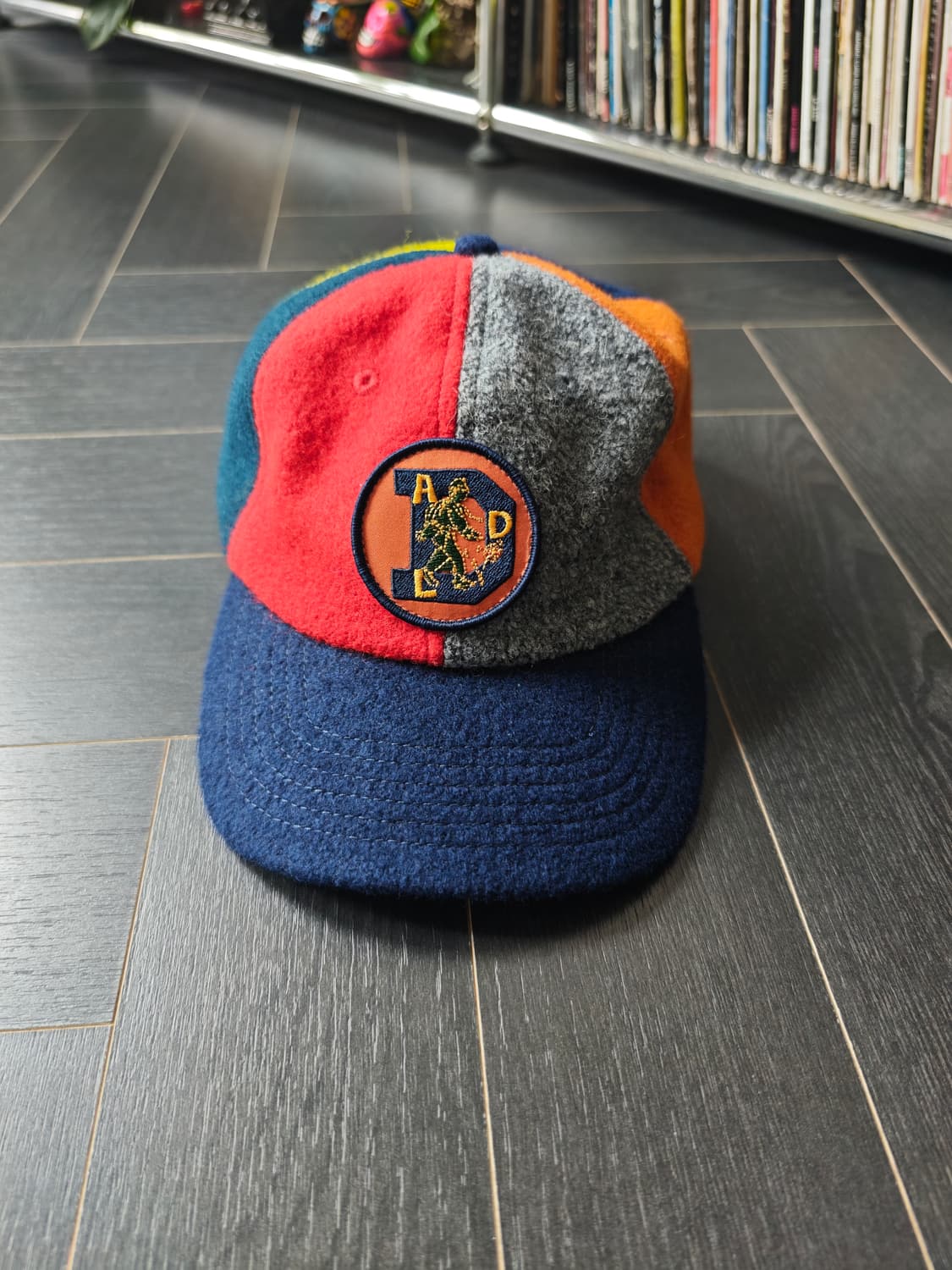 에임레온도르 드레익스 콜라보 컬러 블록 패치 볼캡 모자 상품이미지1