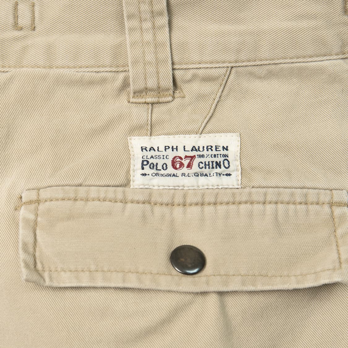 [35] 90s~ 폴로 랄프로렌 밀리터리 카고팬츠 샌드 베이지  상품이미지5