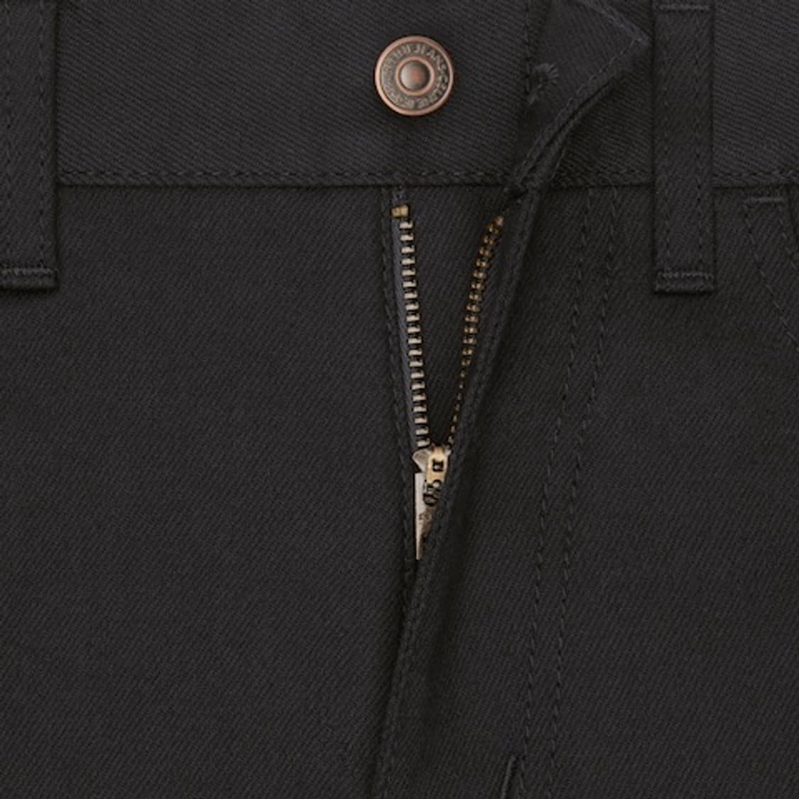 셀린느 스키니 진 빈티지 퓨어 블랙 데님 상품이미지4