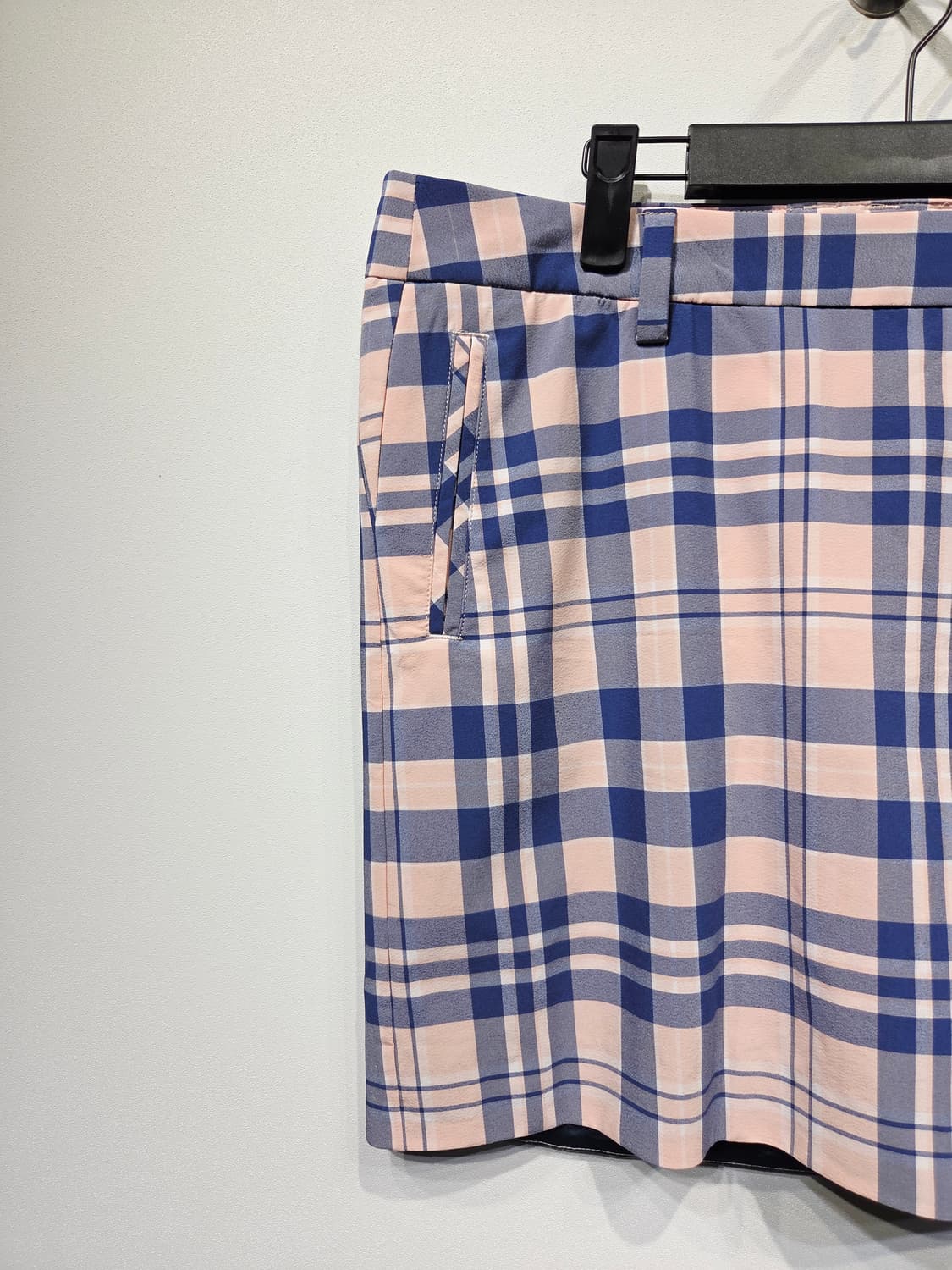 아디다스 아디퓨어. 골프 체크 스커트 상품이미지3