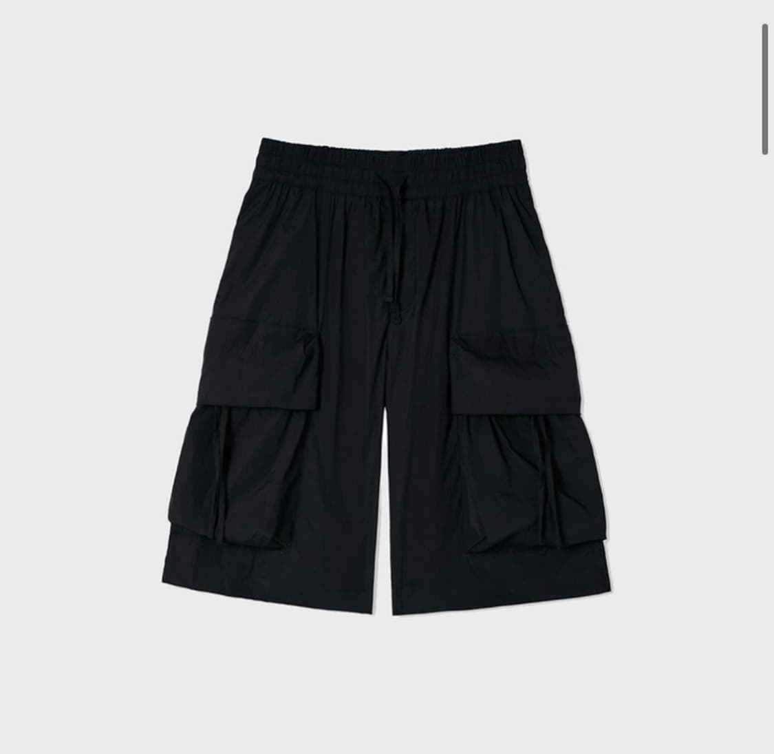 (S) 벨리에 네오 시티트립 하프 팬츠 블랙 상품이미지1