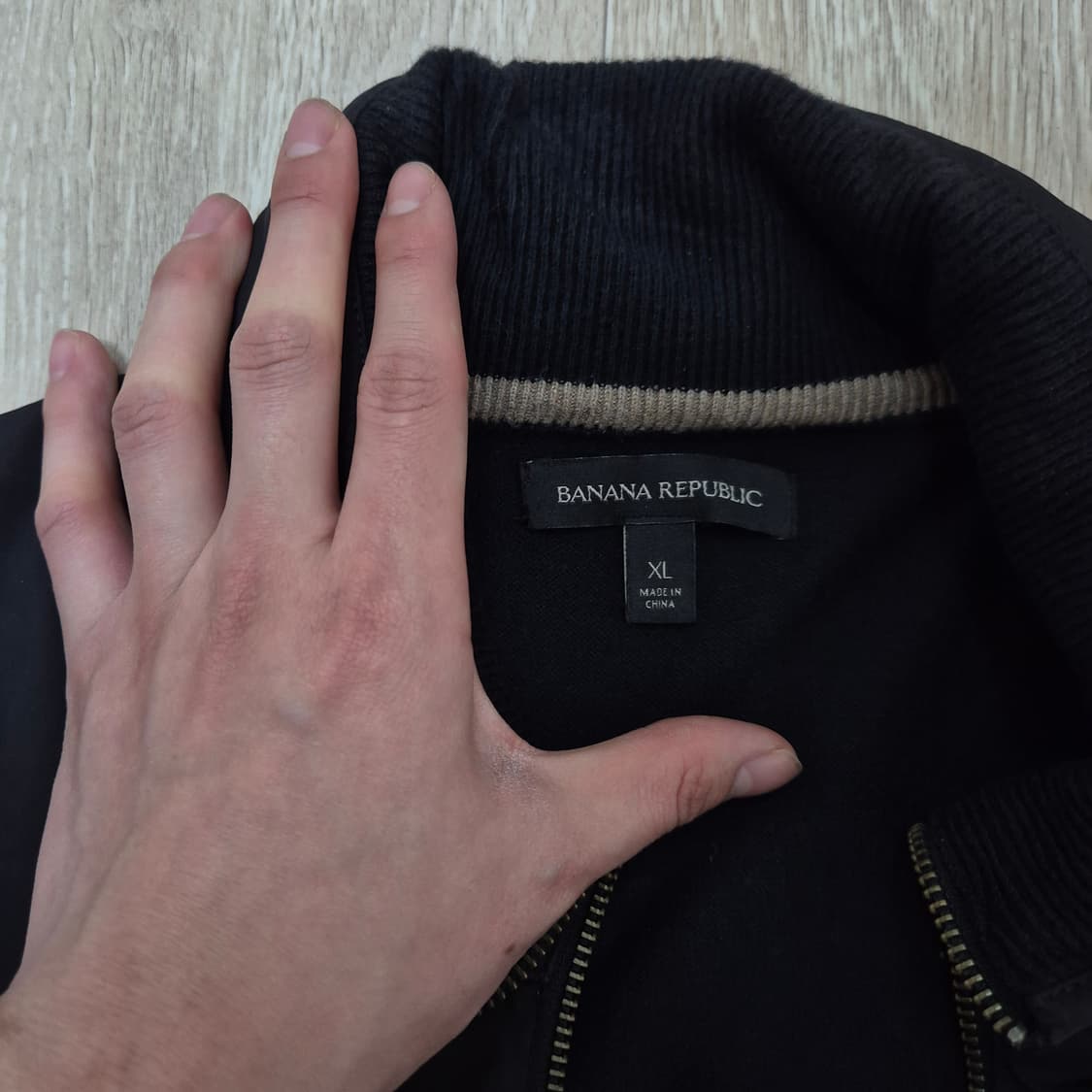 바나나리퍼블릭 하이브리드 나일론 집업자켓 XL(105) 상품이미지4