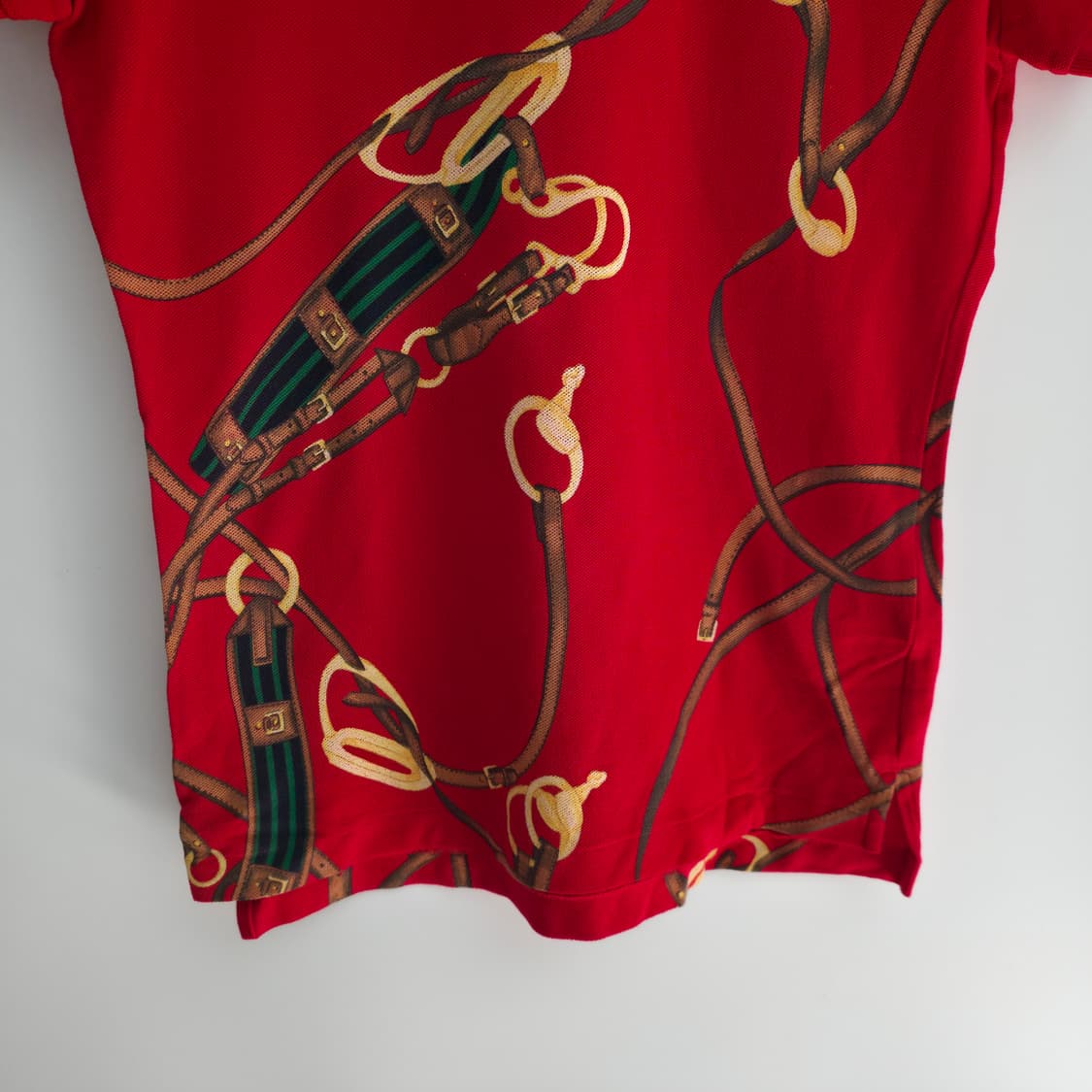 [S]폴로  랄프로렌 레드 카라티 상품이미지3