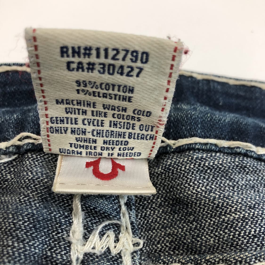 트루릴리전 USA JOEY SUPER T 부츠컷 데님진 25 인치 상품이미지7