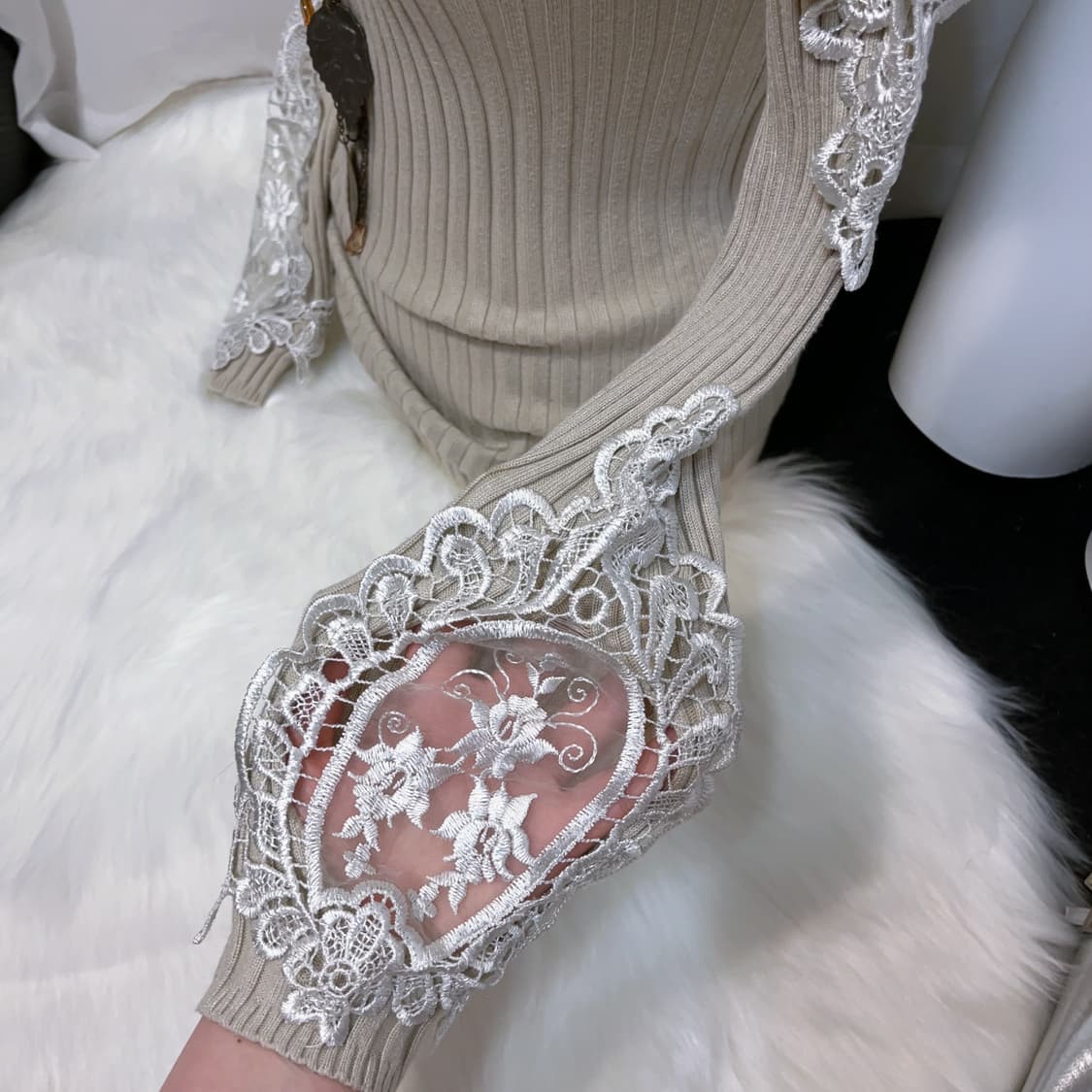 Oriental sheer turtleneck 상품이미지5