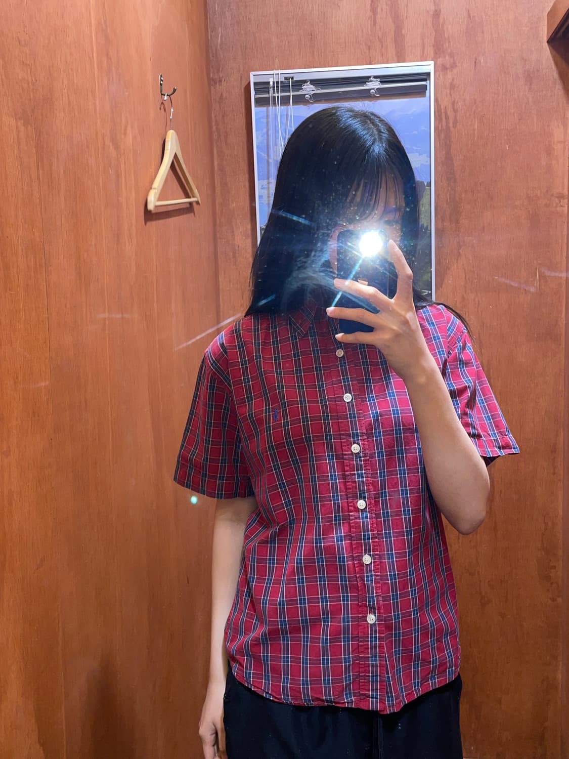 (S) POLO 폴로 랄프로렌 체크 반팔 셔츠 블레이크 상품이미지1