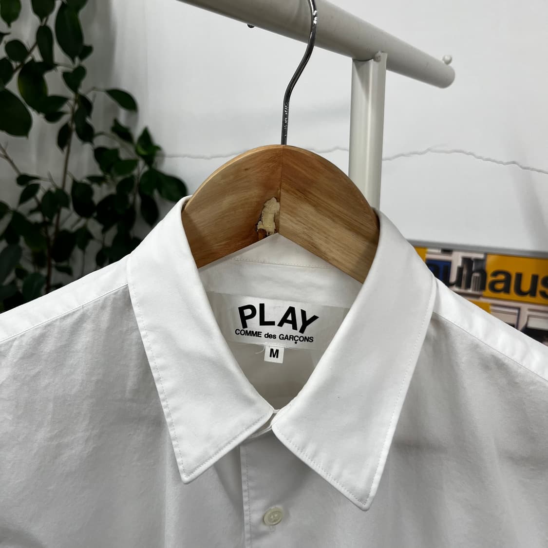 꼼데가르송 솔리드 셔츠 M 상품이미지3