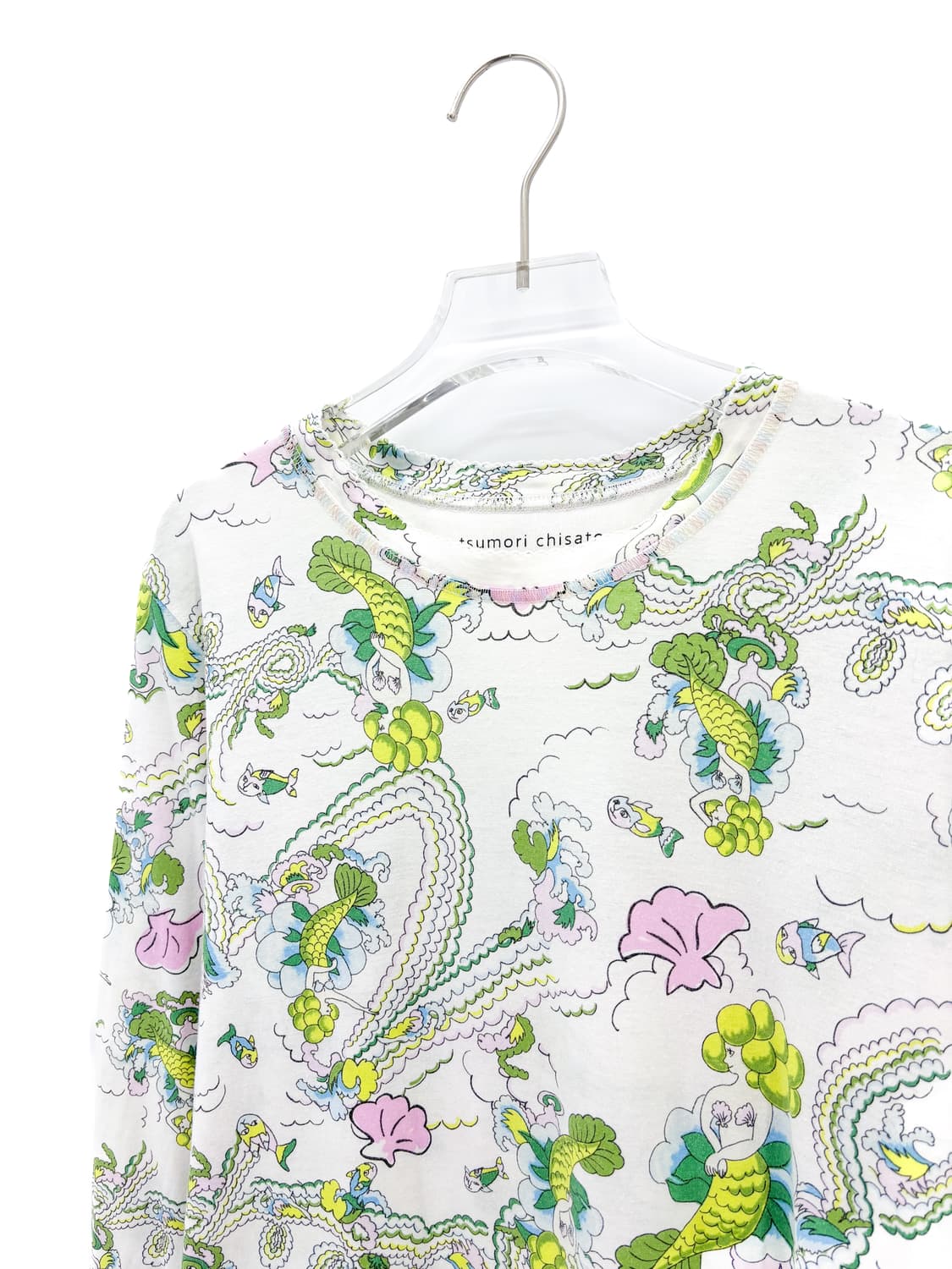 츠모리 치사토 슬립 그래픽 긴팔티셔츠 상품이미지5