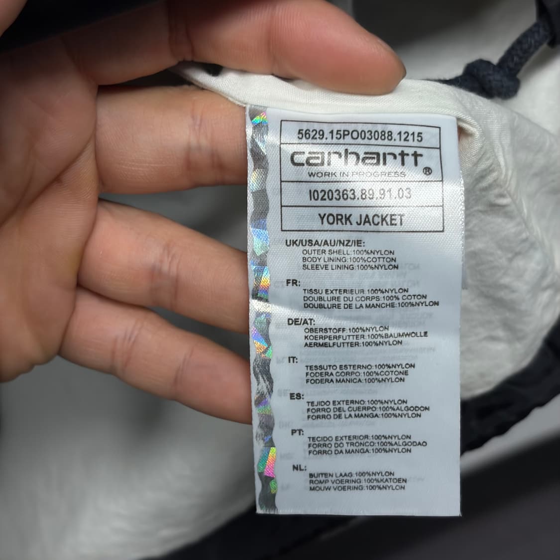 칼하트 WIP 코치자켓 상품이미지6