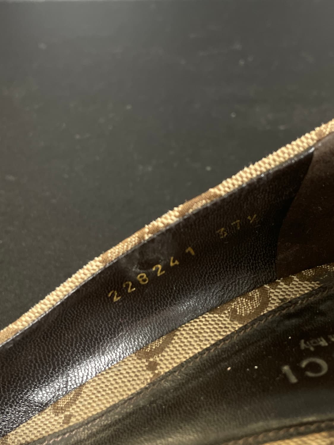 [245] GUCCI 구찌 홀스빗 펌프스 자카드 하이힐 상품이미지9