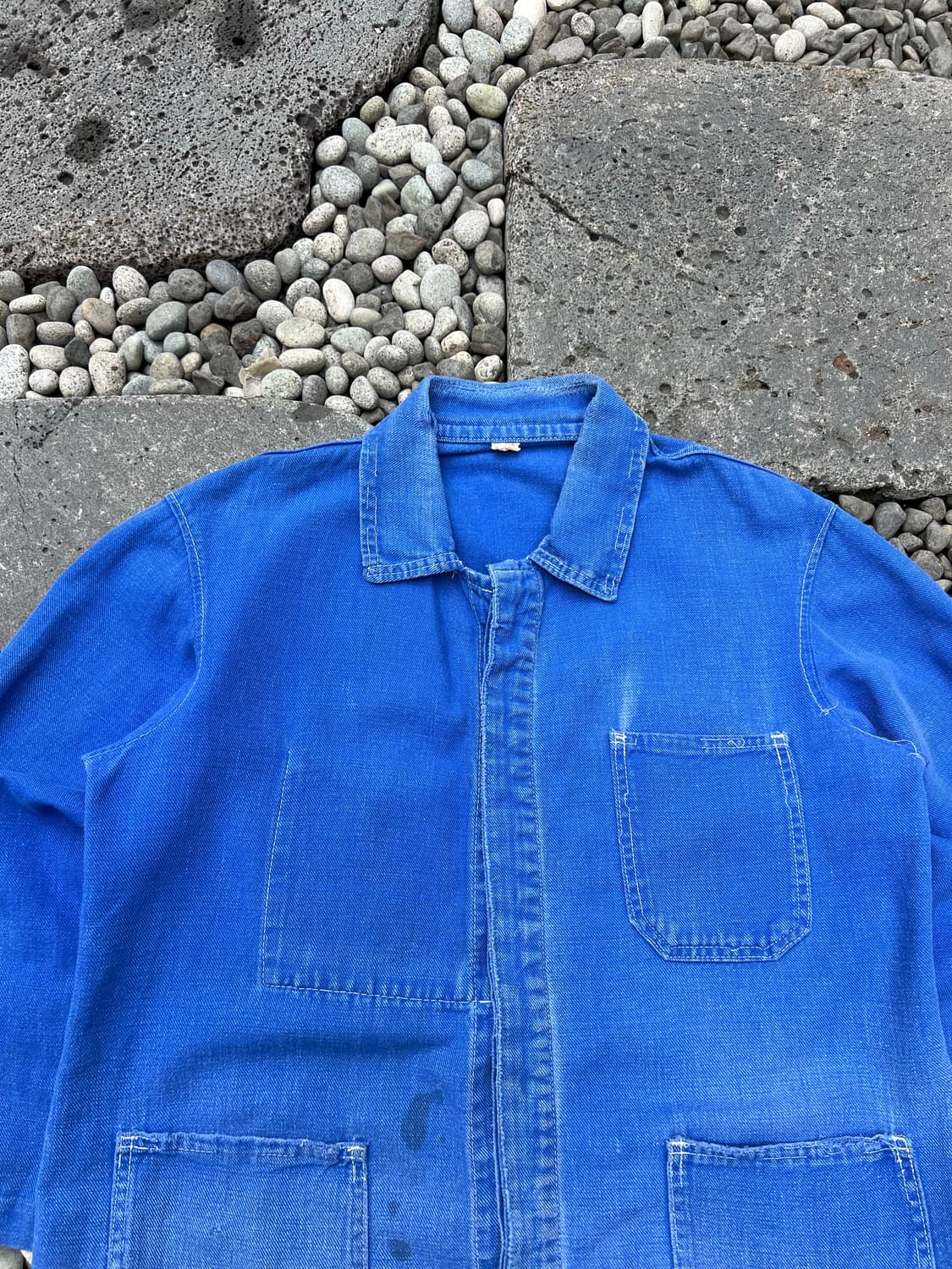 OLD VINTAG DISTRESSED FRENCH 빈티지프렌치워크자켓 상품이미지3