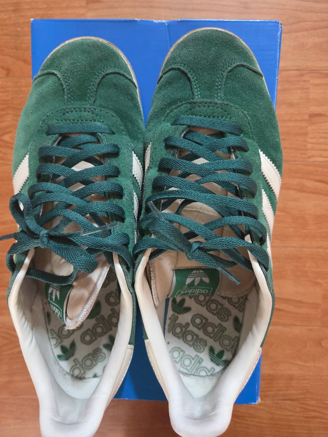 아디다스 가젤 스웨이드 그린 상품이미지2