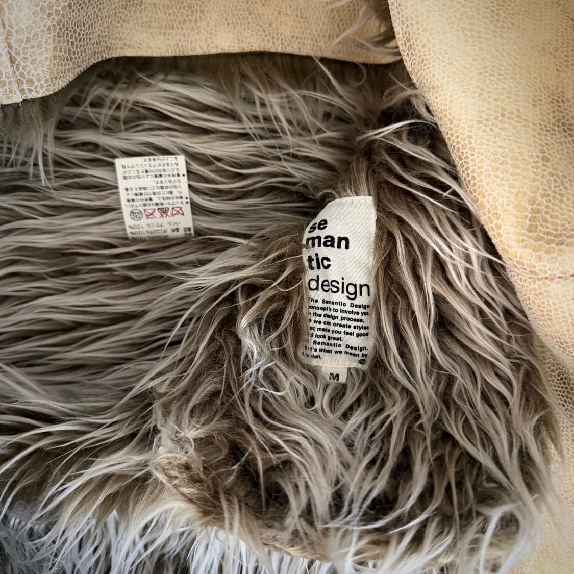 Semanticdesign fur jacket 상품이미지3