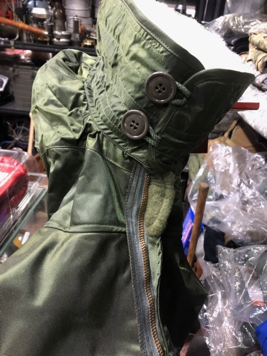 미 빈티지 방한 후드
 상품이미지7