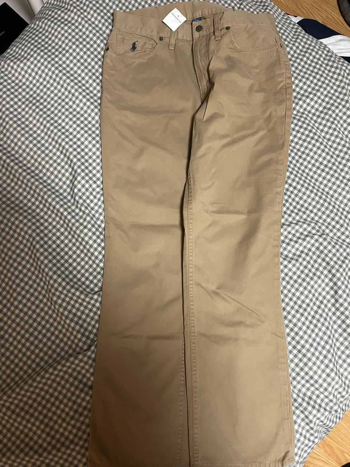 폴로 랄프로렌 카키색 바지 31/30 새제품 상품이미지6