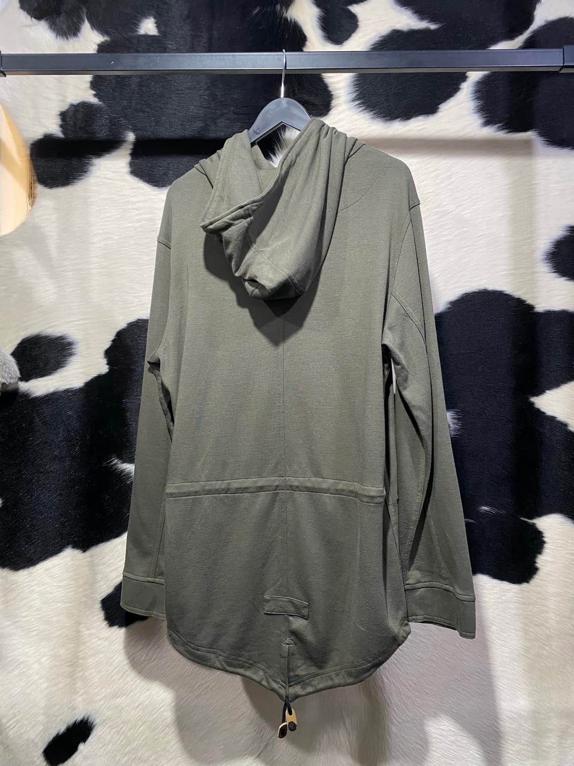 Sunny picnic 모리 st 카키 롱 후드자켓 상품이미지5