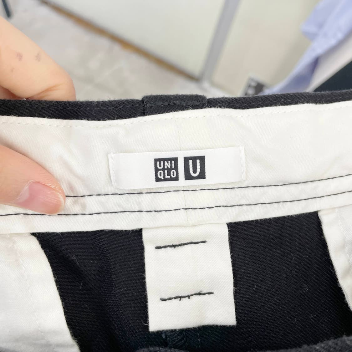 F1 유니클로 U 와이드핏 치노 팬츠 31사이즈 상품이미지4