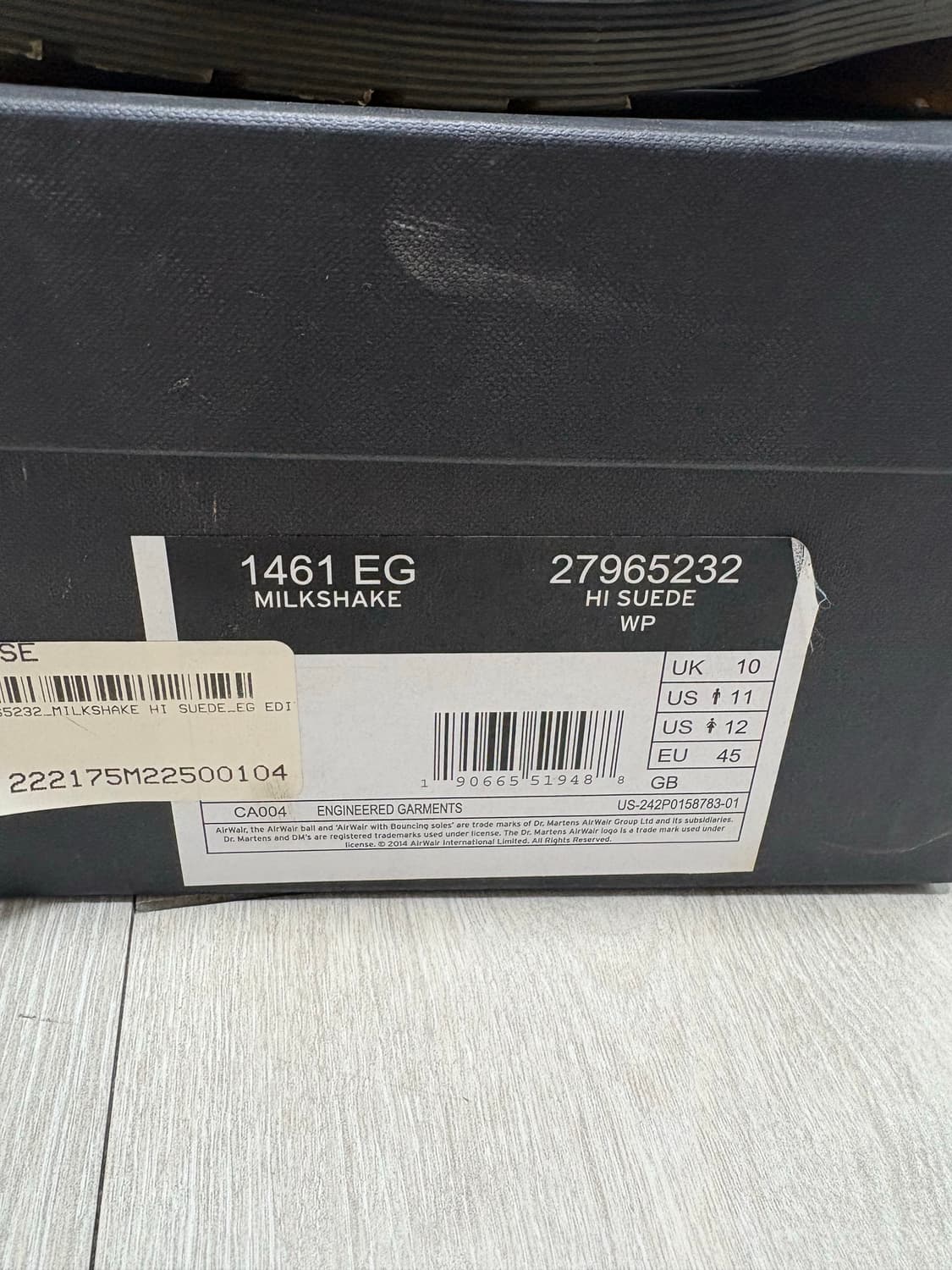 [290] 닥터마틴 X 엔지니어드가먼츠 1461 스웨이드 상품이미지7
