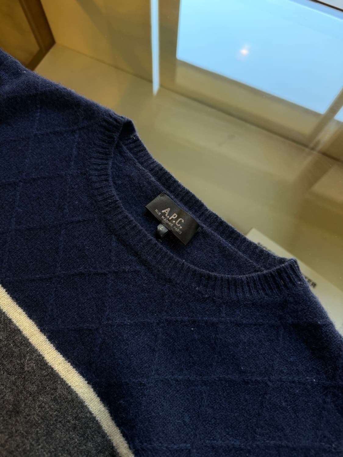 아페쎄 램스울 니트 100 상품이미지7