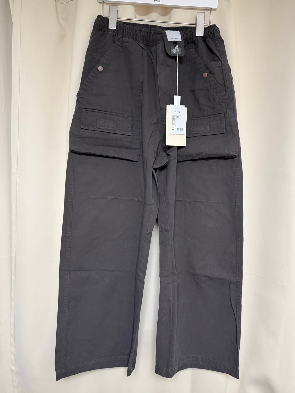 폴리테루 프론트 카고 팬츠 1.2v 브라운 2 팝니다 상품이미지1