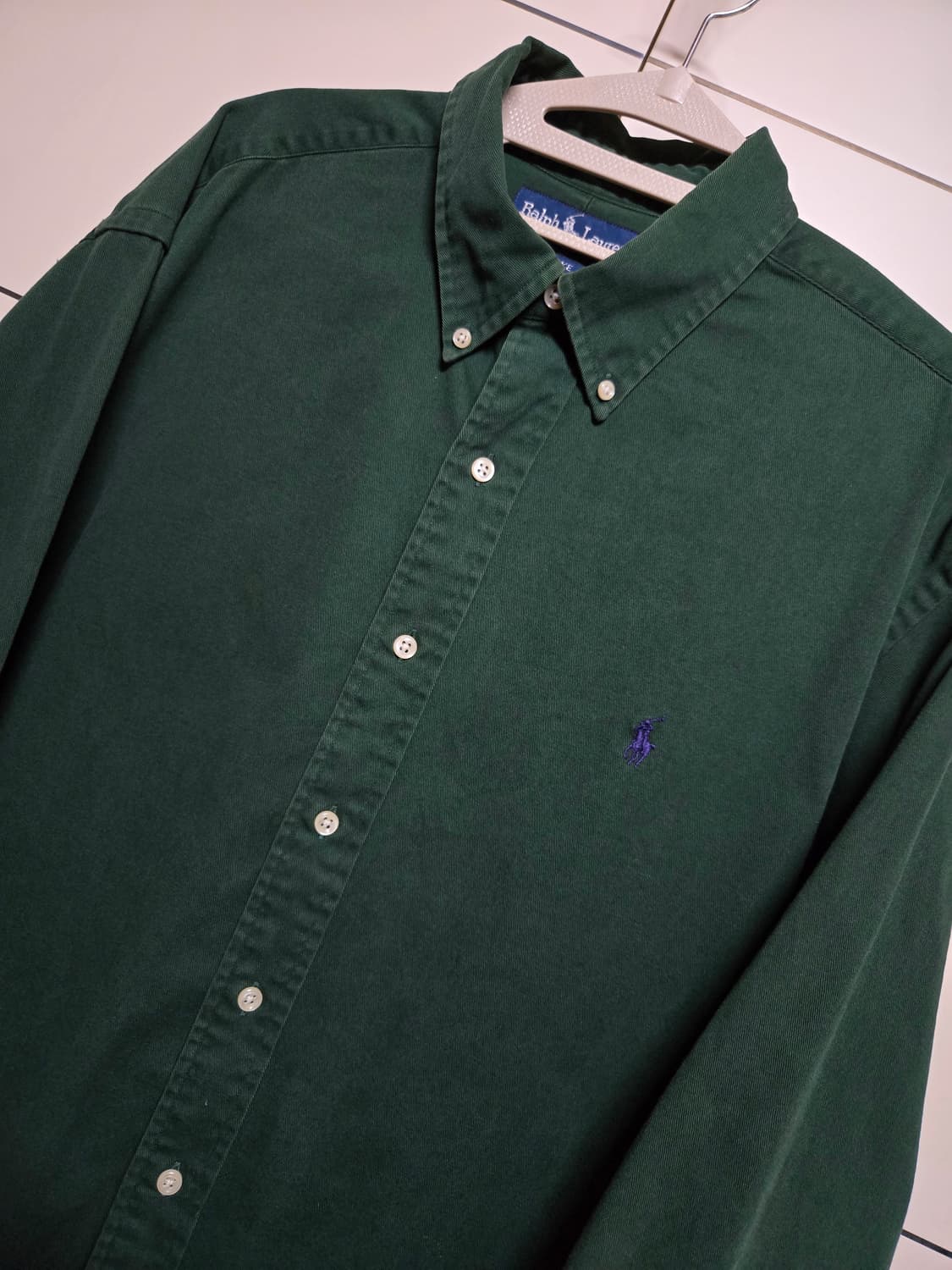 폴로 랄프로렌 딥그린 옥스포드 셔츠 상품이미지1
