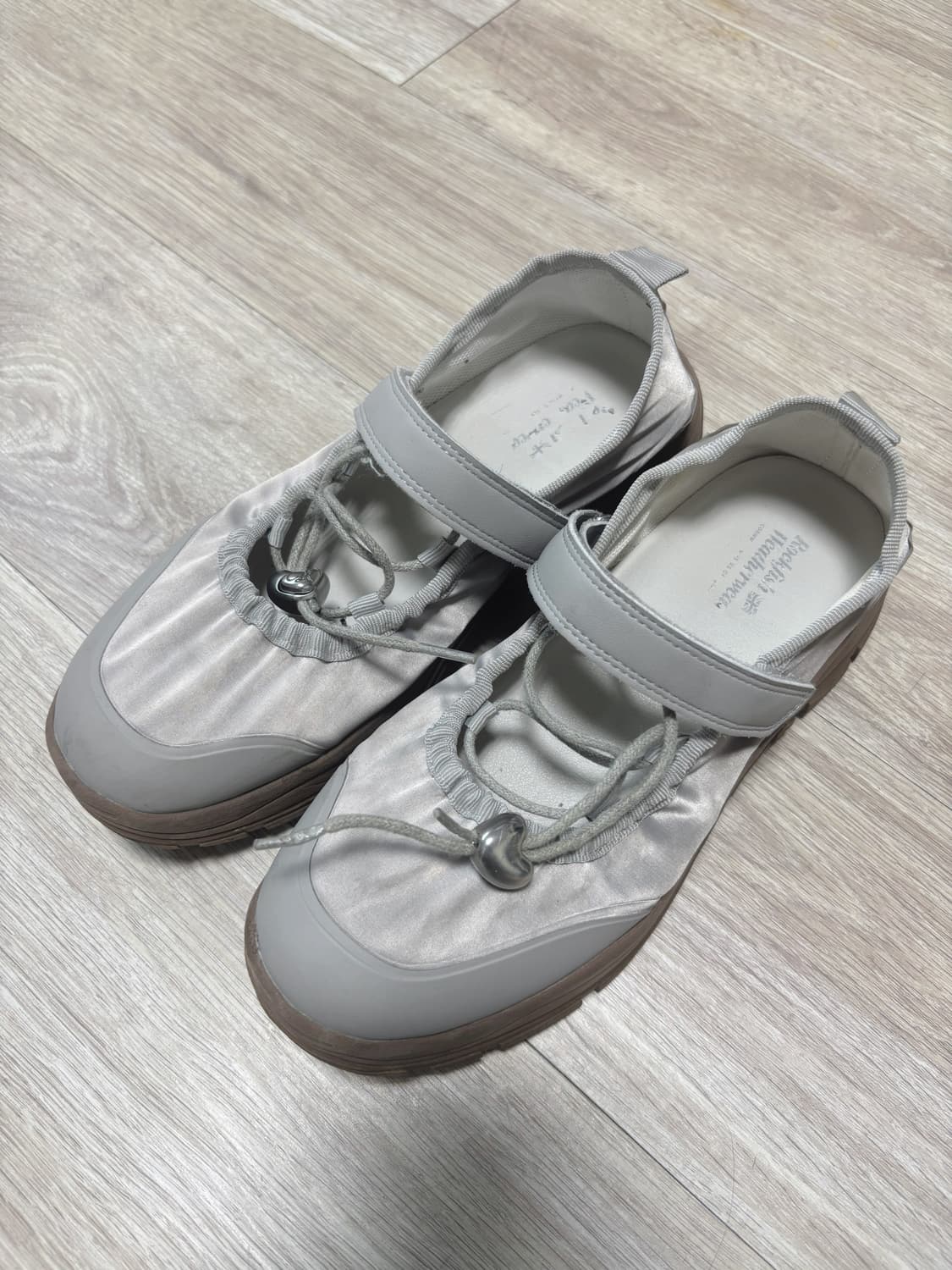 락피쉬 웨더웨어 플랫폼 스프링 메리제인 240 그레이 상품이미지1