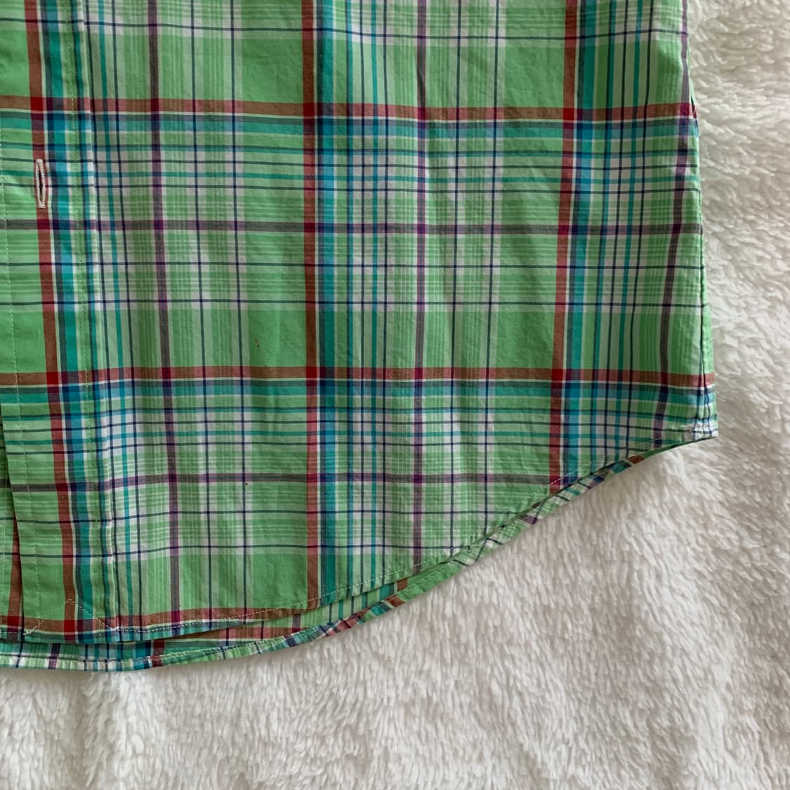 폴로 랄프로렌 커스텀핏 체크 셔츠 [새상품] 상품이미지6