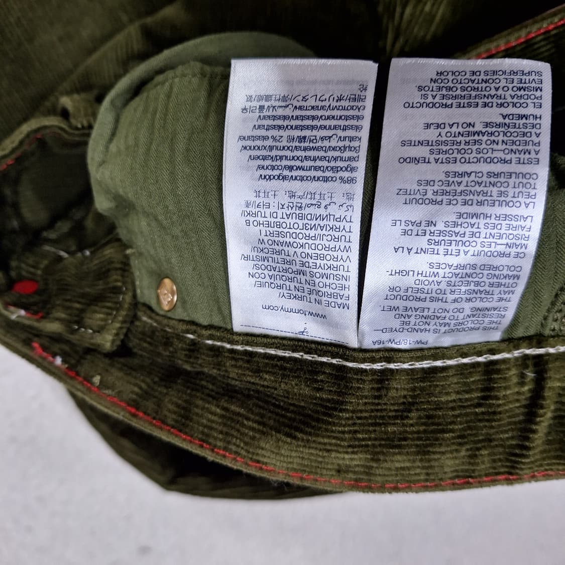 타미힐피거  코듀레이스커트66 상품이미지3