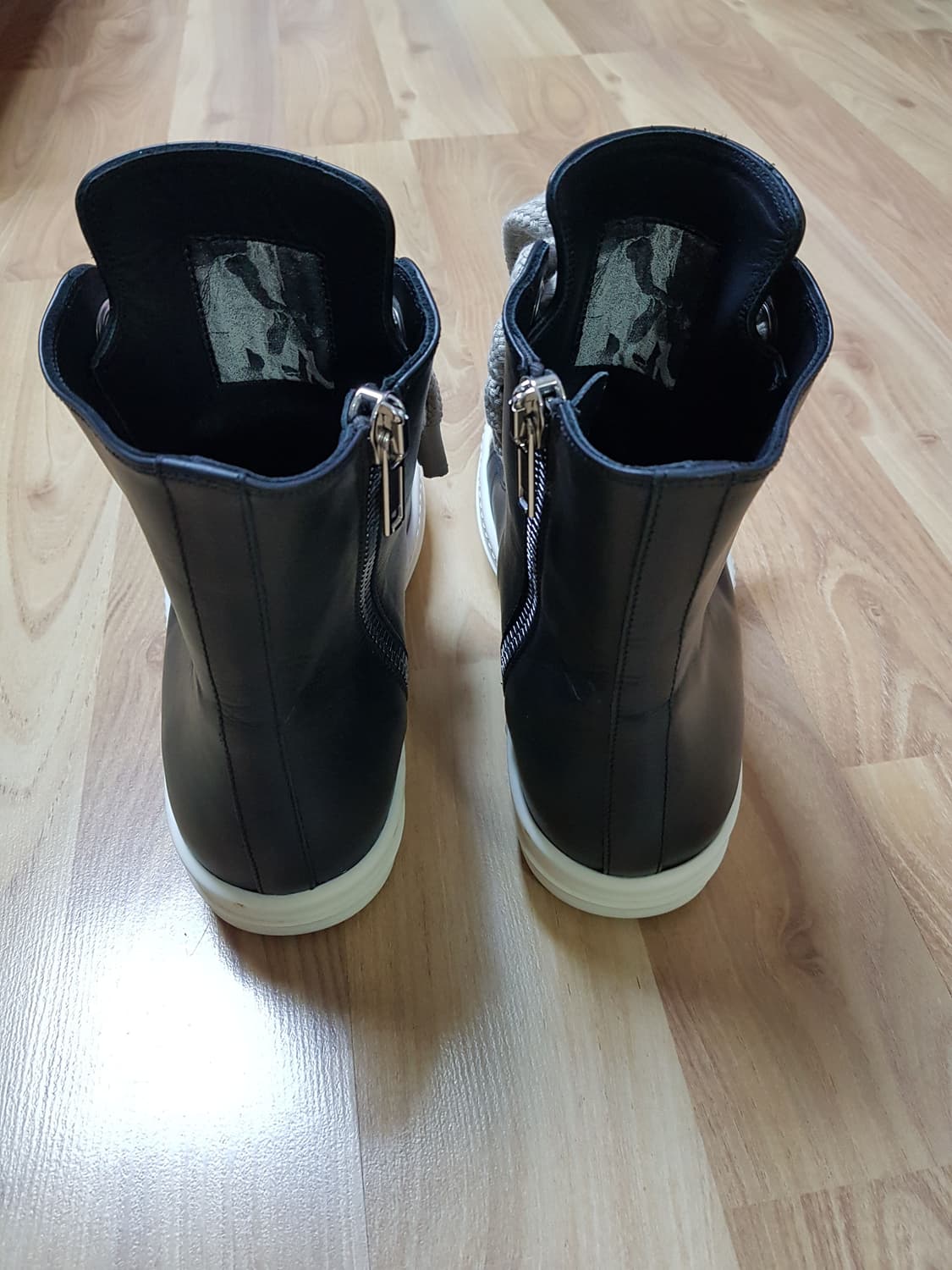 릭오웬스 점보레이스 라몬즈 LPO 하이탑 스니커즈 상품이미지3