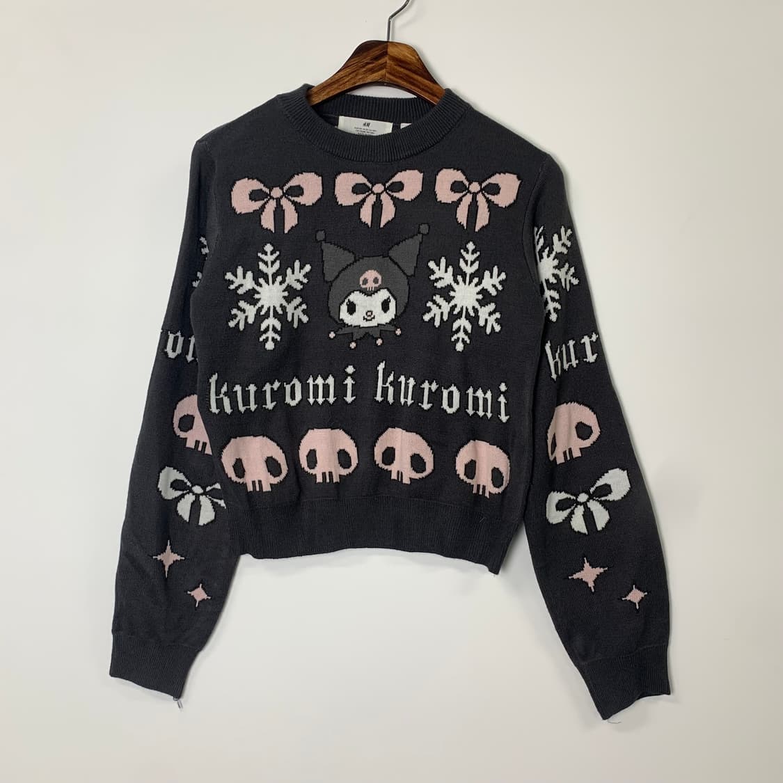 Vintage 빈티지 쿠로미 패턴 니트 상품이미지2