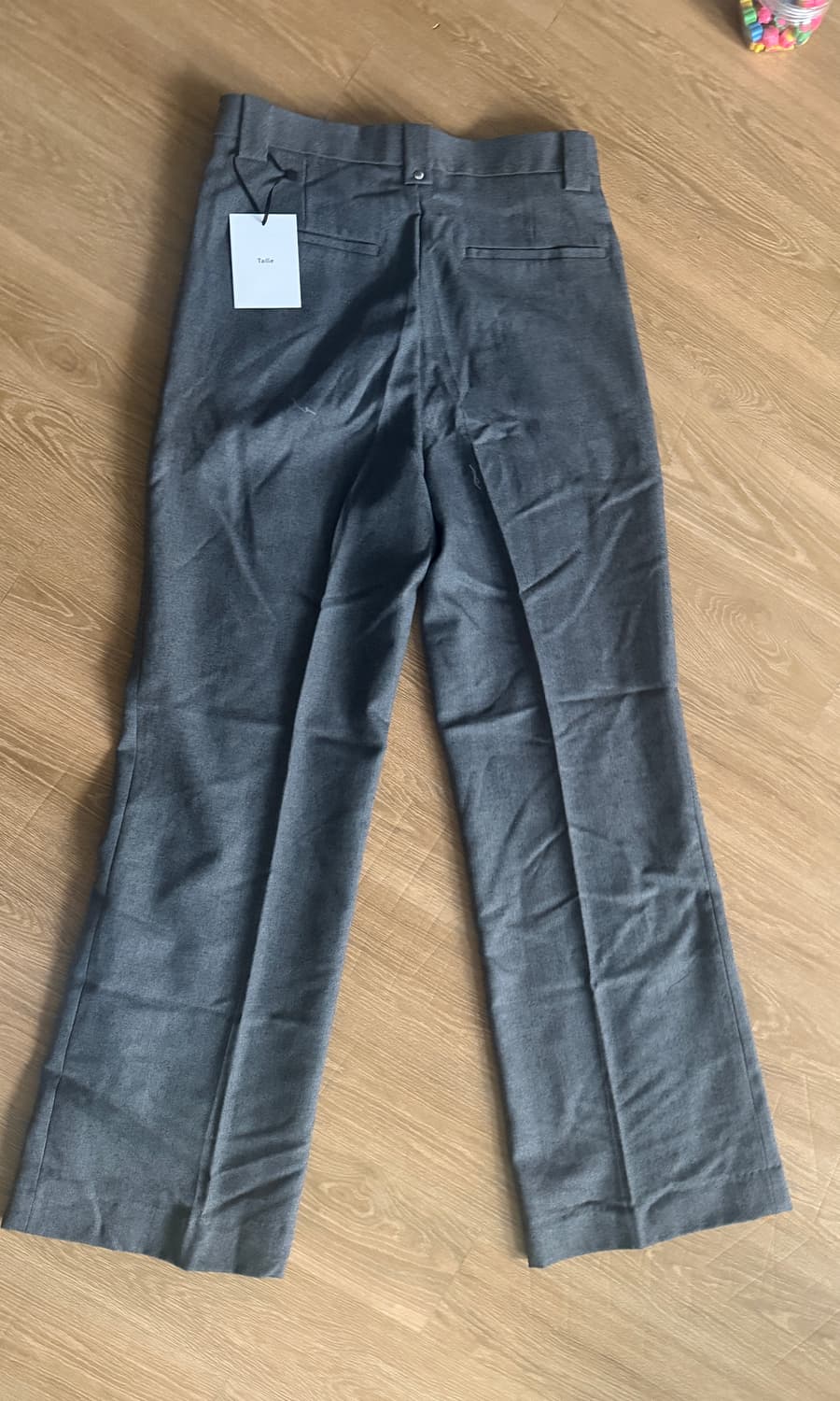 타일레 CARNABY FLARED WOOL TROUSERSDUSTgrey 상품이미지1