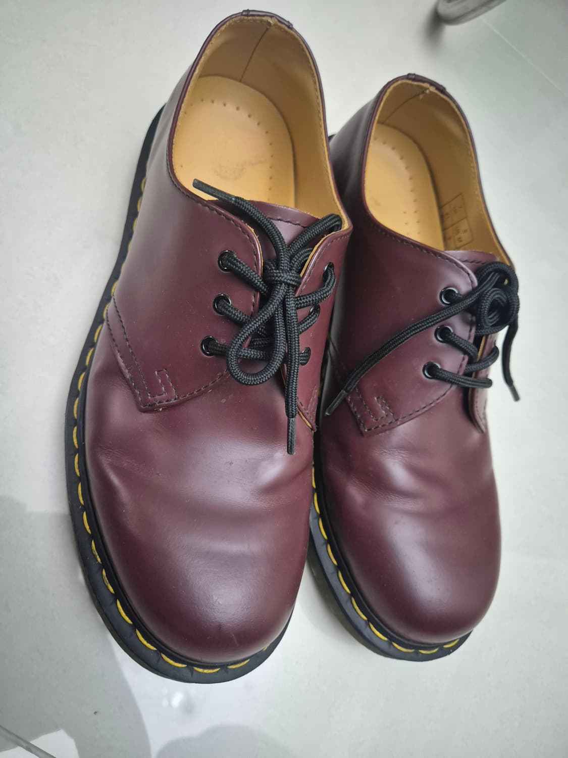 [260] 닥터마틴 1461 체리레드 uk7 상품이미지5