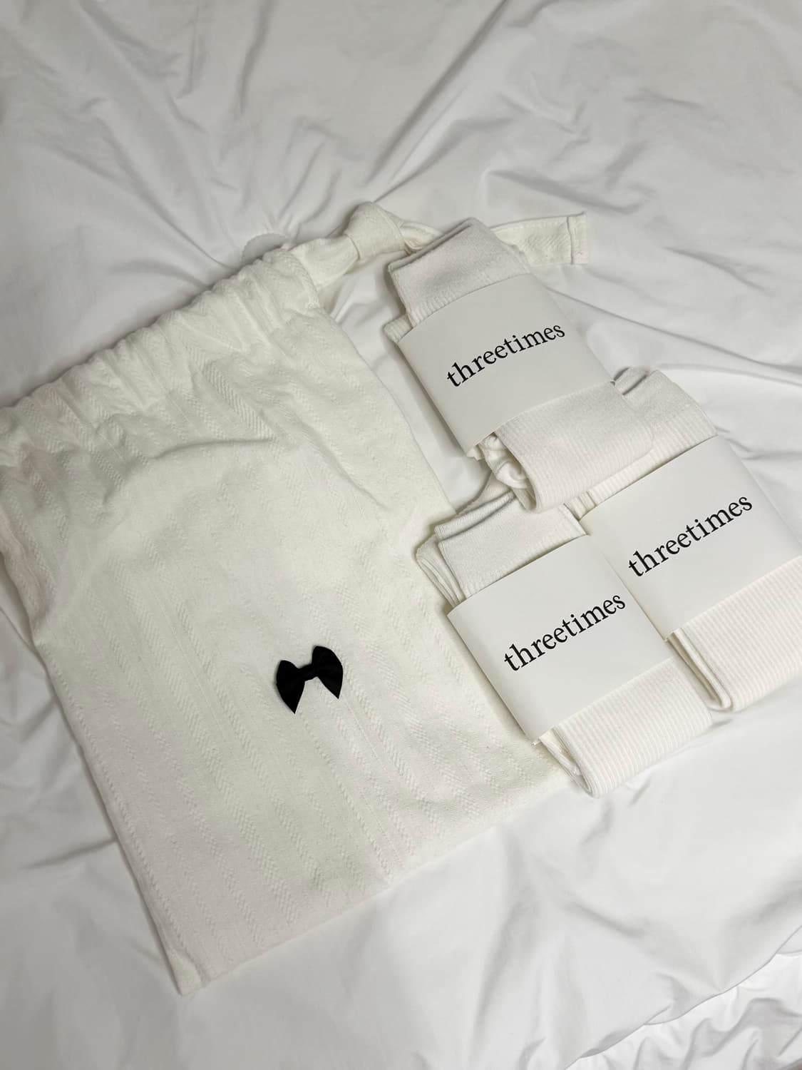 쓰리타임즈 양말 니삭스 상품이미지3