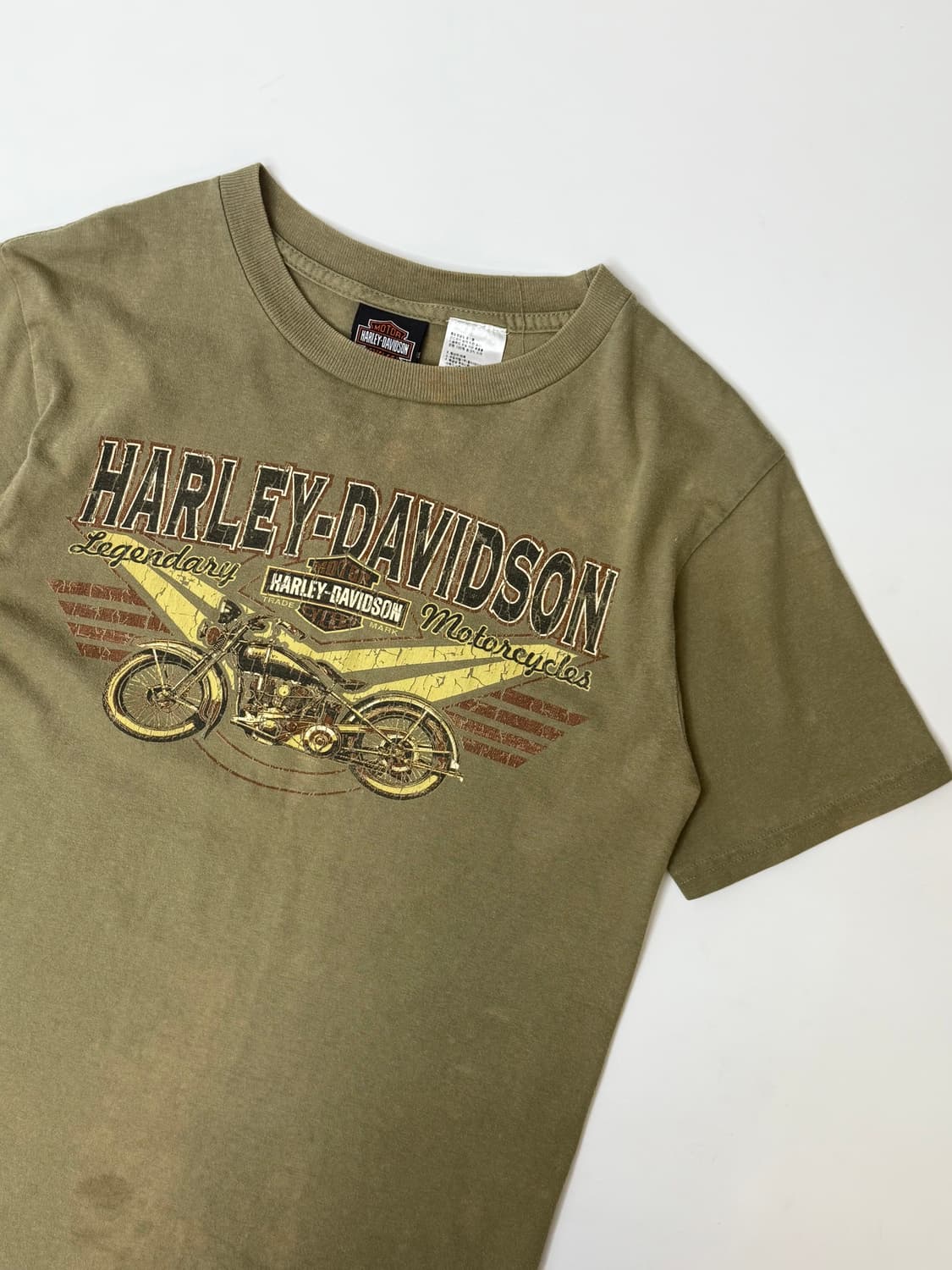 Harley Davidson 할리데이비슨 모터사이클 반팔 티  상품이미지1