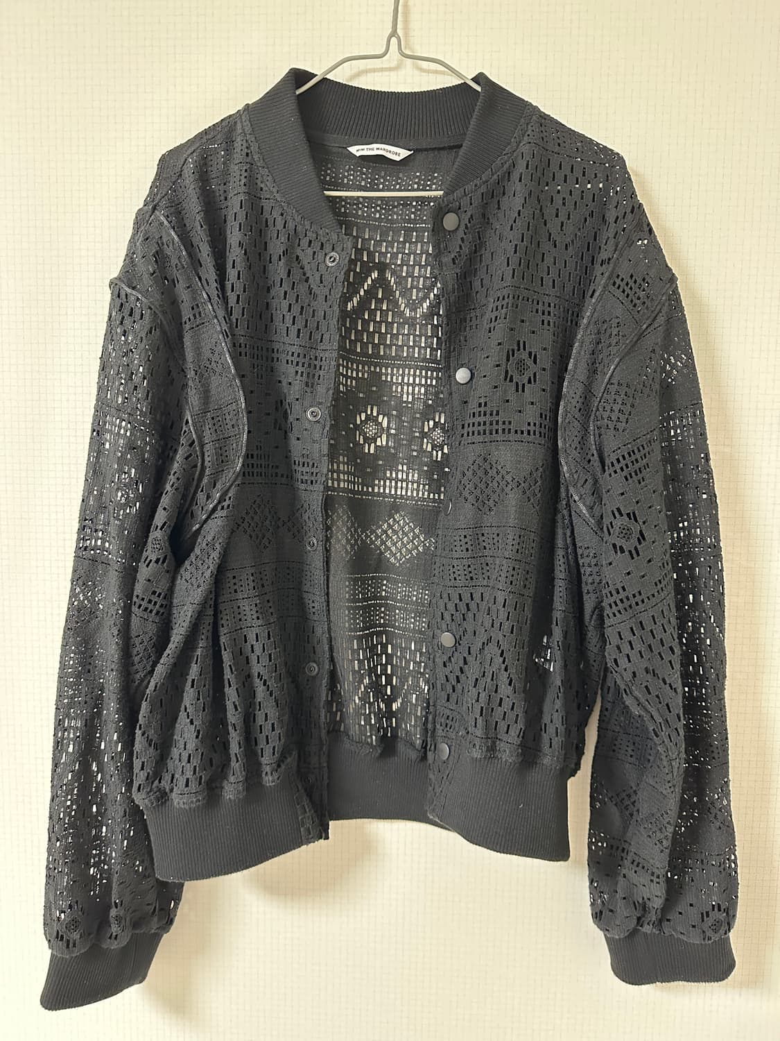 밈더워드로브 펀칭 가디건 상품이미지1