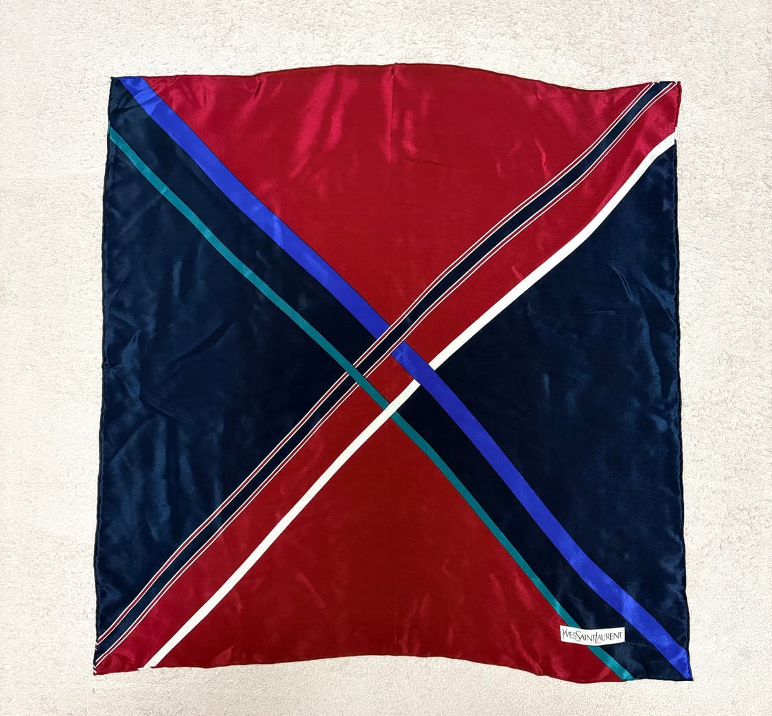 YSL 입생로랑 실크 스카프 상품이미지1