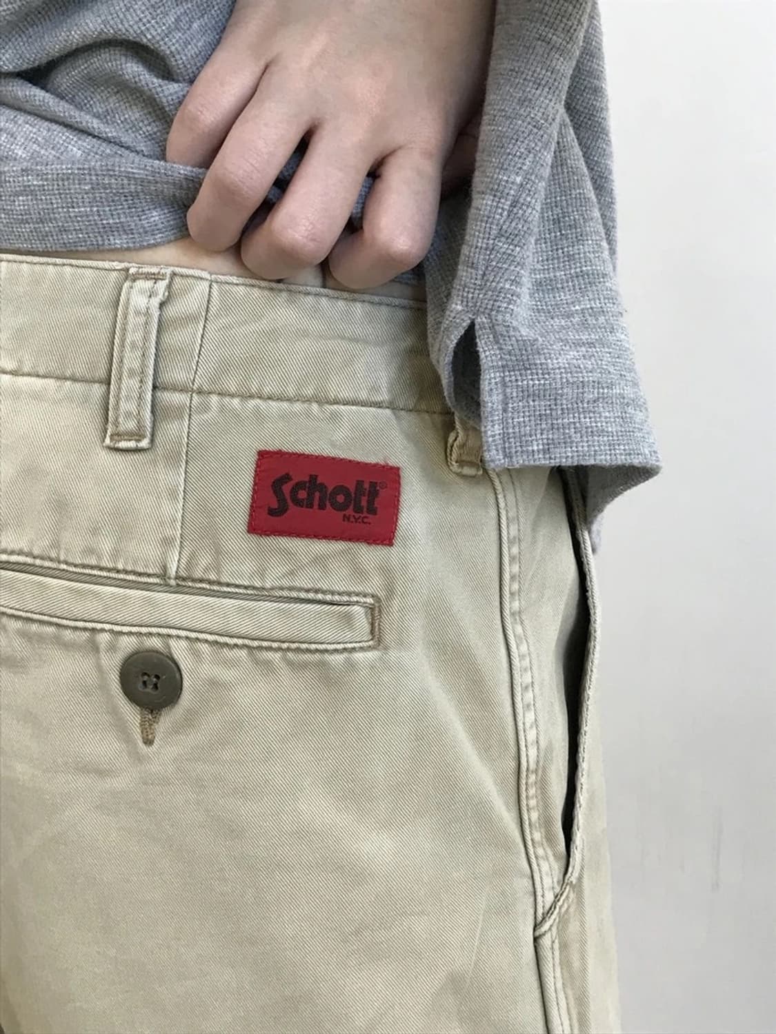 Schott NYC Chino Shorts 상품이미지4